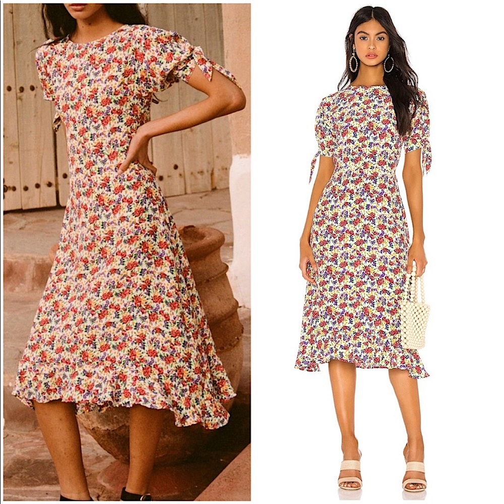 Faithfull The Brand Emilia Midi Dress